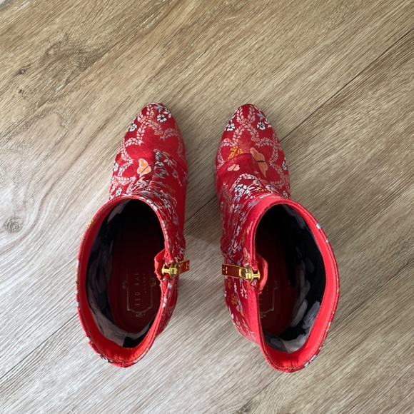 Ted Baker Shoes Ted Baker Ishbel Asian Floral Embroidered Boots